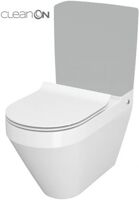 Cersanit CREA WC-Kombi Misa CleanOn a sedátko SLIM SC, Biela oválne K114-023 K114-023