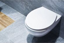 Olsen Spa SALSA WC sedátko duroplast, Soft-Close, Biela KD02181442