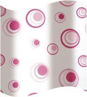 Olsen Spa KD02100532 Kúpeľňový záves plast 180x180cm, potlač KD02100532
