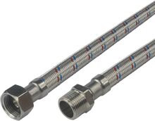 Klum Pripojovacie hadice 8x12, MXF, 3/8 "x3 / 8", 200cm, nerez opletenie CR587C