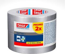 TESA Páska textilná DUCT TAPE+Promo balenie 2 x 50m: 48mm