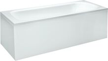 Laufen SOLUTIONS obdĺžniková vaňa 170x70cm s panelom ľavým a konštrukciou, akrylát, biela