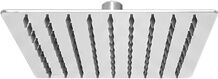 Mereo Tanierová sprcha horná, Slim, hranatá 200x200 mm s kĺbom, nerez CB485F