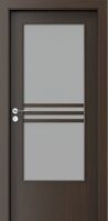 PORTA Doors dvere Porta STYL vzor 3, fólia Portadecor WENGE