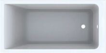 Geberit Selnova Square Vaňa obdĺžniková 150x70x42cm akrylátová a nohy, Biela