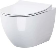 Cersanit ZEN WC závesné CleanOnasedátko Slim SC duropl, Biela S701-428 s tesnením S701-428
