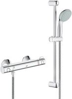 GROHE Grohtherm 800 Termostatická sprchová batéria,so sprchovou súpravou 90 chróm 34566001 34566001 GROHE Grohtherm 800 Termostatická sprchová batéria,so sprchovou súpravou 90 chróm 34566001 34566001