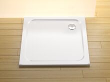 Ravak Vanička PERSEUS PRO 80x80 CHROME liaty mramor biela XA044401010 a sifón XA044401010