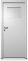 PORTA Doors dvere Porta DECOR, 1/3 sklo, fólia Portadecor ŠEDÁ