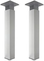 Jika H4944021760001 CUBE Nohy, chróm, 1 pár, 240 mm H4944021760001