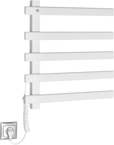 Sapho ELCOR elektrický sušiak uterákov 480x520x50mm, 85W, biela matná EB520