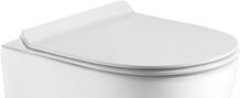 Olsen Spa ARCO WC sedátko duroplast, SLIM, Soft-Close, oválna, Biela OLKLT046ESED