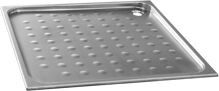 NOFER Sprchová vanička 700x30x700 mm, nerez mat