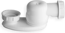 Polysan Sifón s prevlečnou matkou 6/4", výška 42 mm, DN40, biela 71712