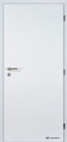 Doornite DTD a CPL laminátové PLNÉ Biela (Egger W980) hladká interiérové dvere 60ľavé WC-z