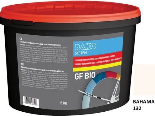 RAKO system GF BIO Flexibilná vysoko vodeodolná škárovacia hmota, mrazuvzd, 5kg, Bahama