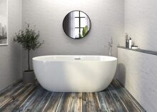 Aquatek ATLANTIC 1700 voľne stojaca akrylátová vaňa 170x79,5cm 288L click-clack Biela lesk