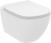 Ideal Standard Tesi závesné WC AquaBlade 36x53 cmaWC sedátko Slim,SoftClose,Biela matná