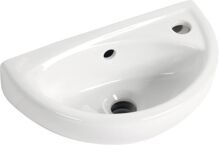 Aqualine OVAL keramické umývadlo 23x39cm TP040
