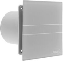 Cata E-100 GST kúpeľňový ventilátor axiálny s časovačom, 8W, potrubie 100mm,strieborn 900500