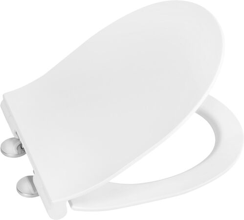 Isvea ABSOLUTE WC sedátko, Soft Close, Easy Take, biela