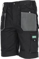 STALCO Kraťasy pracovné BASIC LINE, L/52, černé STALCO Kraťasy pracovné BASIC LINE, L/52, černé