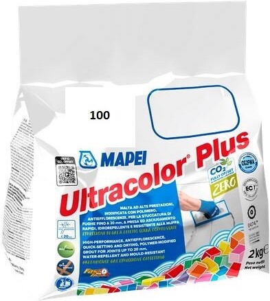 Mapei ULTRACOLOR PLUS 100 protiplesňová škárovacia malta, biela, 2kg