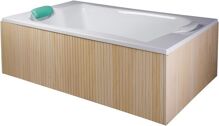 Olsen Spa PADOVA Vaňa obdĺžniková akrylátová pre dvoch, 180x110cm, 250 l, Biela VANPAD18