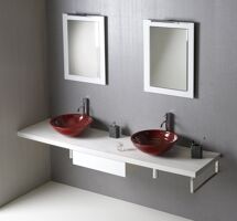 Sapho AVICE doska 210x50cm, dub starobiely