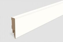 Egger MDF soklová lišta 6 cm, L201 Cubical dĺžka 2,4 m Biela L201 CUBICAL-1818385