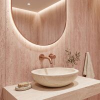 REA Podomietková vaňová batéria  Venti Brush Copper (8) (7)
