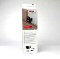 Úchyt na soklové lišty Egger hranaté 6 a 8 cm, CLIP HOLDER (30 ks/bal+skrutky+hmoždinky)