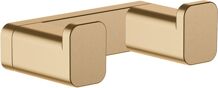 Hansgrohe AddStoris - Dvojháčik, kefovaný bronz 41755140