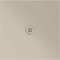 GSI Keramická sprchová vanička, štvorec 80x80x2cm, creta mat GSI Keramická sprchová vanička, štvorec 80x80x2cm, creta mat