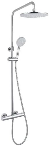 Kielle Sprchový set s termostatom, 23 cm, 3 prúdy, chróm 20602020