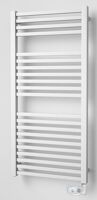 ISAN Quadrat Elektrický kúpeľňový radiátor rovný 1255/500 (v/š), 600 W, biely DQUA12550500MK01