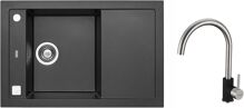 Alveus SET ALVEUS FORMIC 30 TWILIGHT granit drez 76x50 a batéria ELZA TWILIGHT SETA299 Alveus SET ALVEUS FORMIC 30 TWILIGHT granit drez 76x50 a batéria ELZA TWILIGHT SETA299