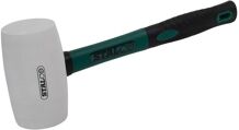 STALCO Gumové kladivo, fiberglas, ø 65 mm