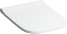 Geberit Smyle Square WC sedadlo Slim, Softclose, Duroplast, Biele-upevnenie Zhora