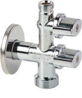 Arco Kombinovaný práčkový ventil s odbočkou 1/2"x3/4"x3/8", anticalc, chróm COMB5MAC COMB5MAC Arco Kombinovaný práčkový ventil s odbočkou 1/2"x3/4"x3/8", anticalc, chróm COMB5MAC COMB5MAC