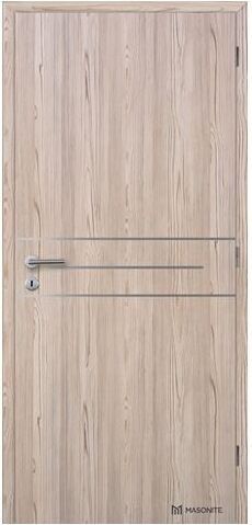 Masonite CPL-Deluxe laminátové interiérové dvere ALU III, Fleewood Šampanský, DTD
