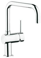 GROHE Minta Páková drezová batéria,Páková drezová batéria,obmedzovač prietoku,Uvpusť,chróm 32488000