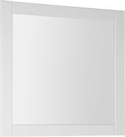 Aqualine FAVOLO zrkadlo v ráme 80x80 cm, biela mat FV080