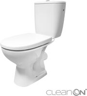 Cersanit ARTECO WC-Kombi CleanOn, vodor.odpad,3/5l bočný prív. aWC sed. SC Duropl K667-052
