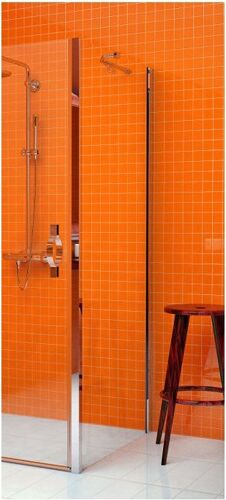 Arttec INFINITY SP80 L bočná stena 78,5-79x195cm k ľavým sprch.dverám Číre/lešt.Alu