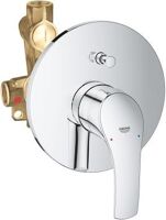 GROHE Eurosmart Páková podomietková vaňová batéria,chróm 33305002 GROHE Eurosmart Páková podomietková vaňová batéria,chróm 33305002
