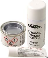 Sapho REPAIR SET opravná sada - keramika, smalt a akryl, biela CA-16080