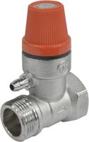 Klum Ventil poisťovací pre bojler, 1/2", MxF, 6 bar CR188B