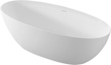 Polysan NOYA voľne stojaca vaňa 170x76x56cm, solid surface, biela mat 92330