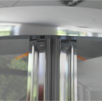 Olsen Spa štvrťkruhový Sprchovací kút SMART - MURO (2)